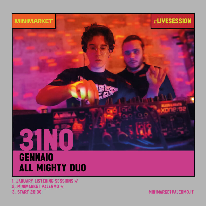 Listening session 31/01/25 – ALL MIGHTY DUO